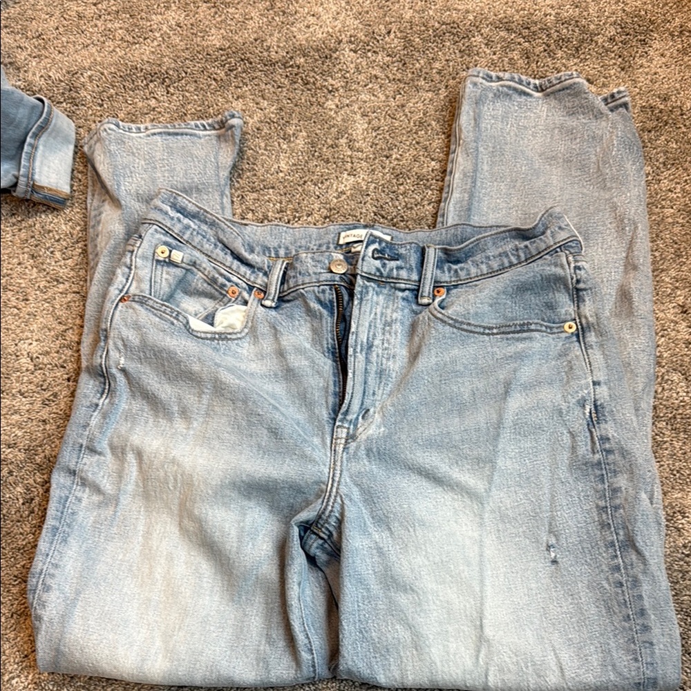 AE77 vintage straight jeans